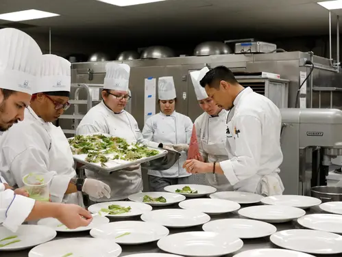 High-stakes dinner: When students prep meal for dignitaries