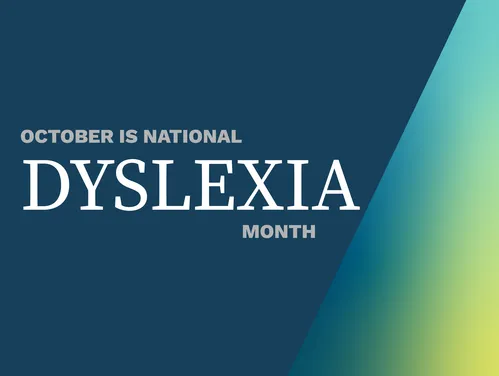 Dyslexia month