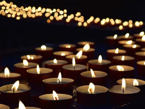 memorial candles