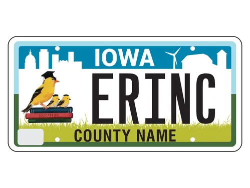 Education License Plate