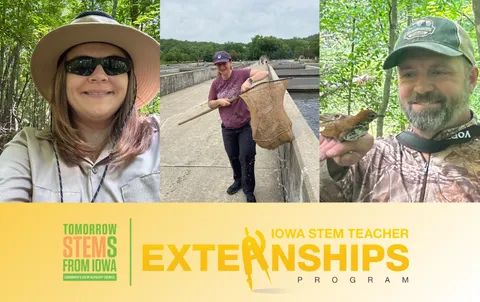 Science team at Postville takes learning into the field through Iowa ...