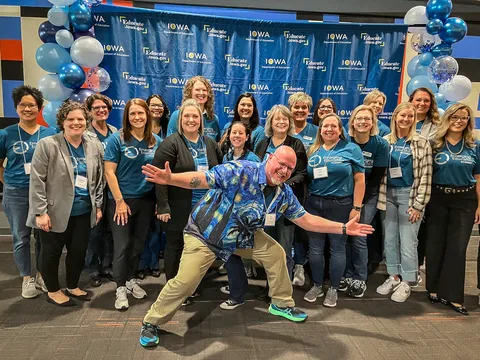 New teachers find support, celebration at annual event