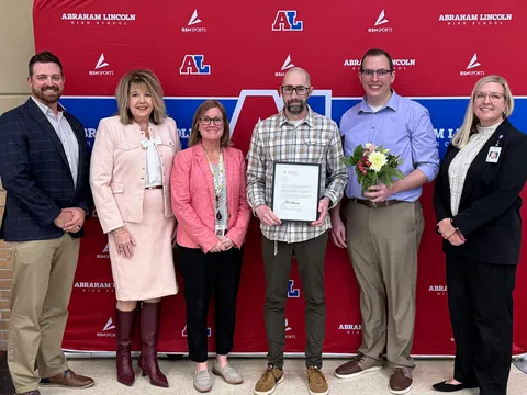 Meet 2026 Iowa STEM Teacher Award recipient Justin Heckman