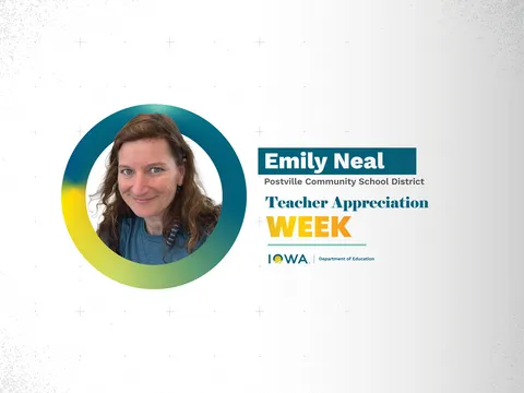 Celebrating Teacher Appreciation Week with Emily Neal