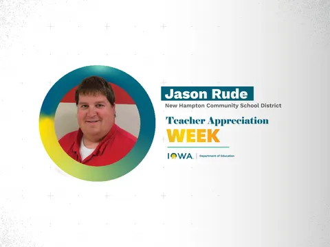 Celebrating Teacher Appreciation Week with Jason Rude