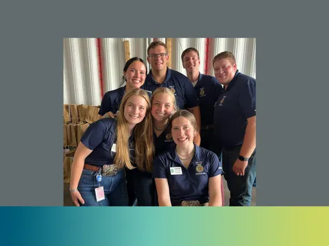 Iowa FFA uses Iowa State Fair to highlight its mission and connect Iowans to agriculture