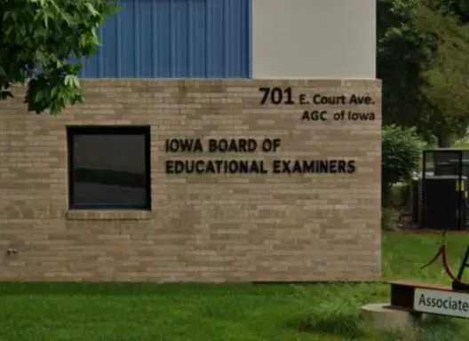 Iowa Board of Educational Examiners Office