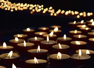 memorial candles