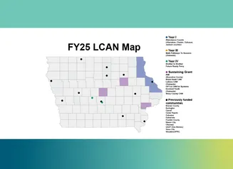 LCAN map