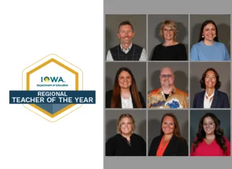 2026 Regional Iowa Teachers of the Year