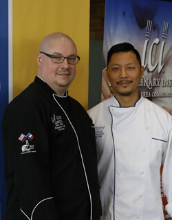 Iowa Culinary Institute's Chefs John Andres and Jake Kim 