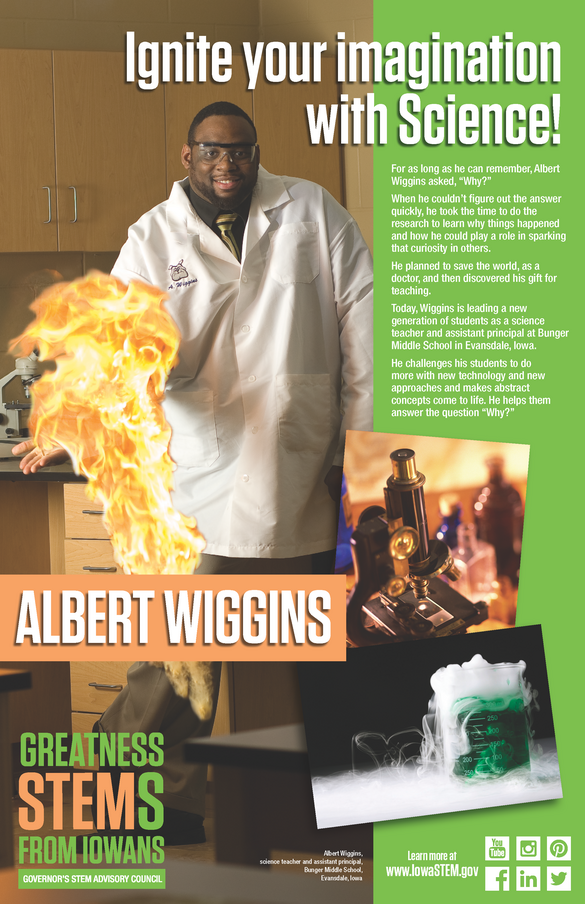 STEM Gem Poster - Albert Wiggins