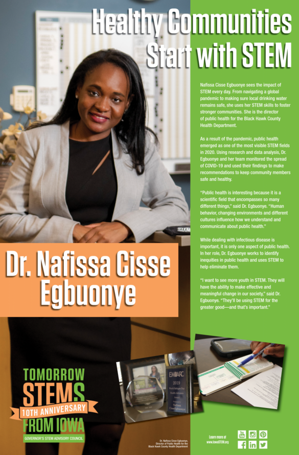 STEM Gem Poster - Dr Nafissa Cisse Egbuonye
