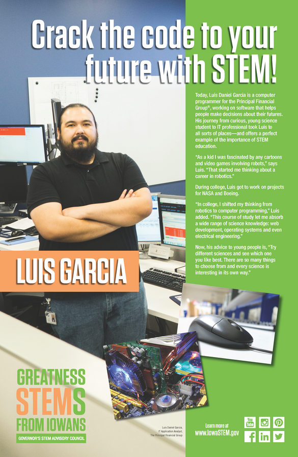 STEM Gem Poster - Luis Garcia