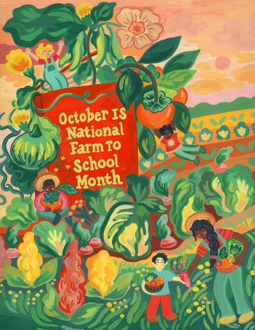 October is National Farm to School Month