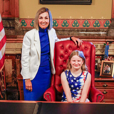 Mary Elouise Bowman w Gov