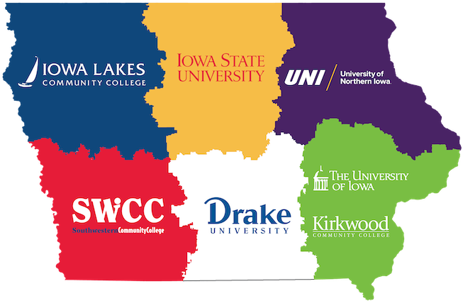 Iowa STEM Regions